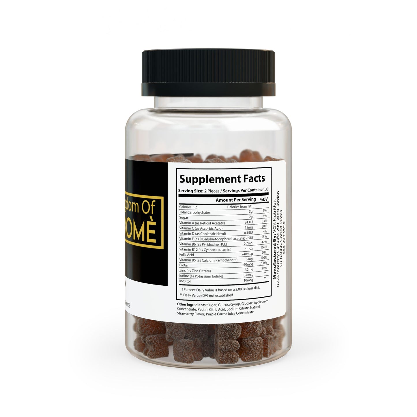 Multivitamin Gummies for Adults (60 Gummies)