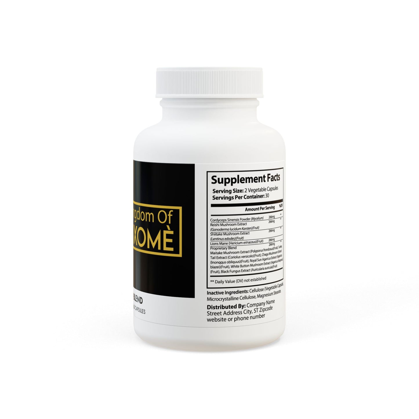 Mushroom Blend Supplement (60 Capsules)