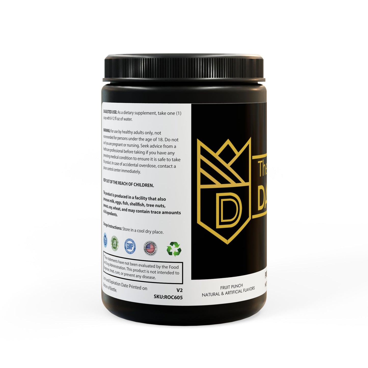 Pre-Workout Supplement, Fruit Punch (204g, 7.1oz)