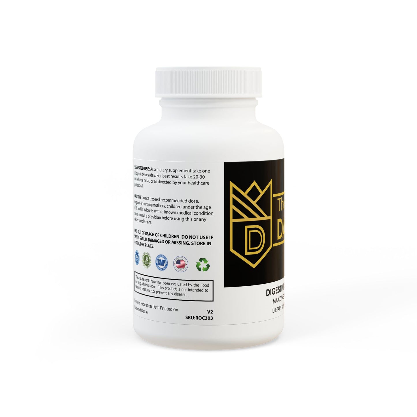 Digestive Enzyme Blend Supplement (60 Capsules)