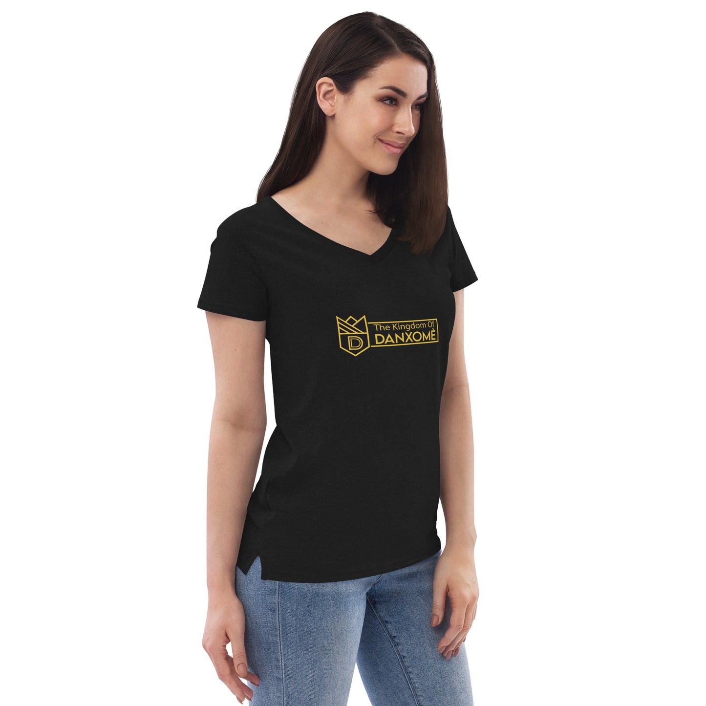 Women’s recycled v-neck t-shirt