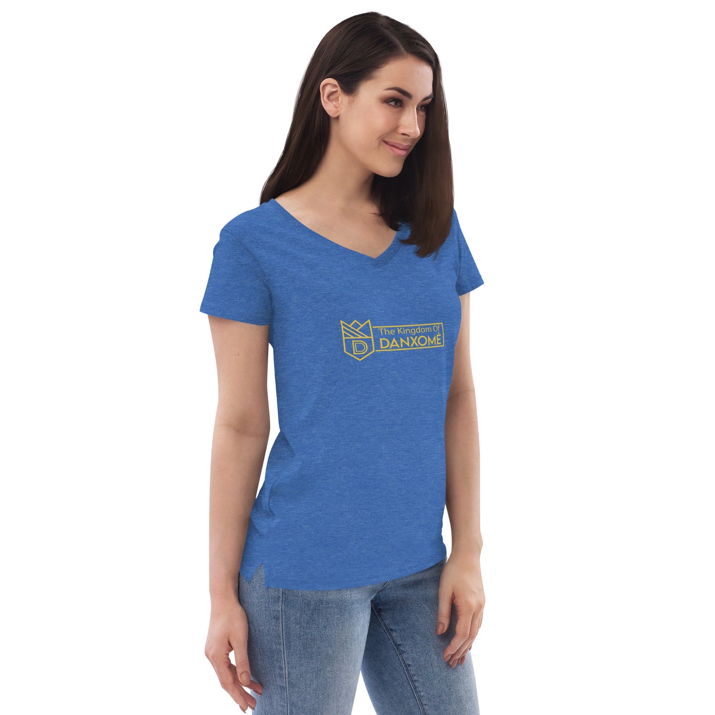 Women’s recycled v-neck t-shirt