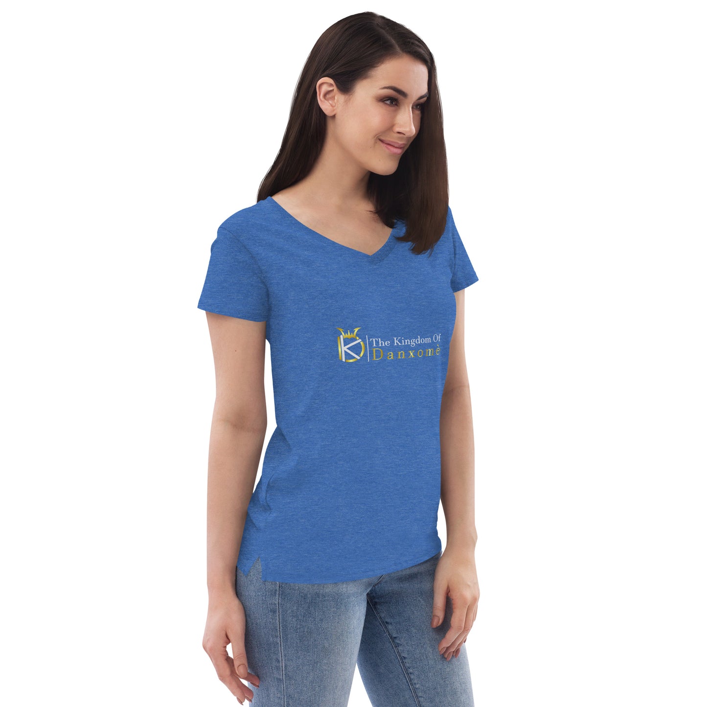 Women’s recycled v-neck t-shirt