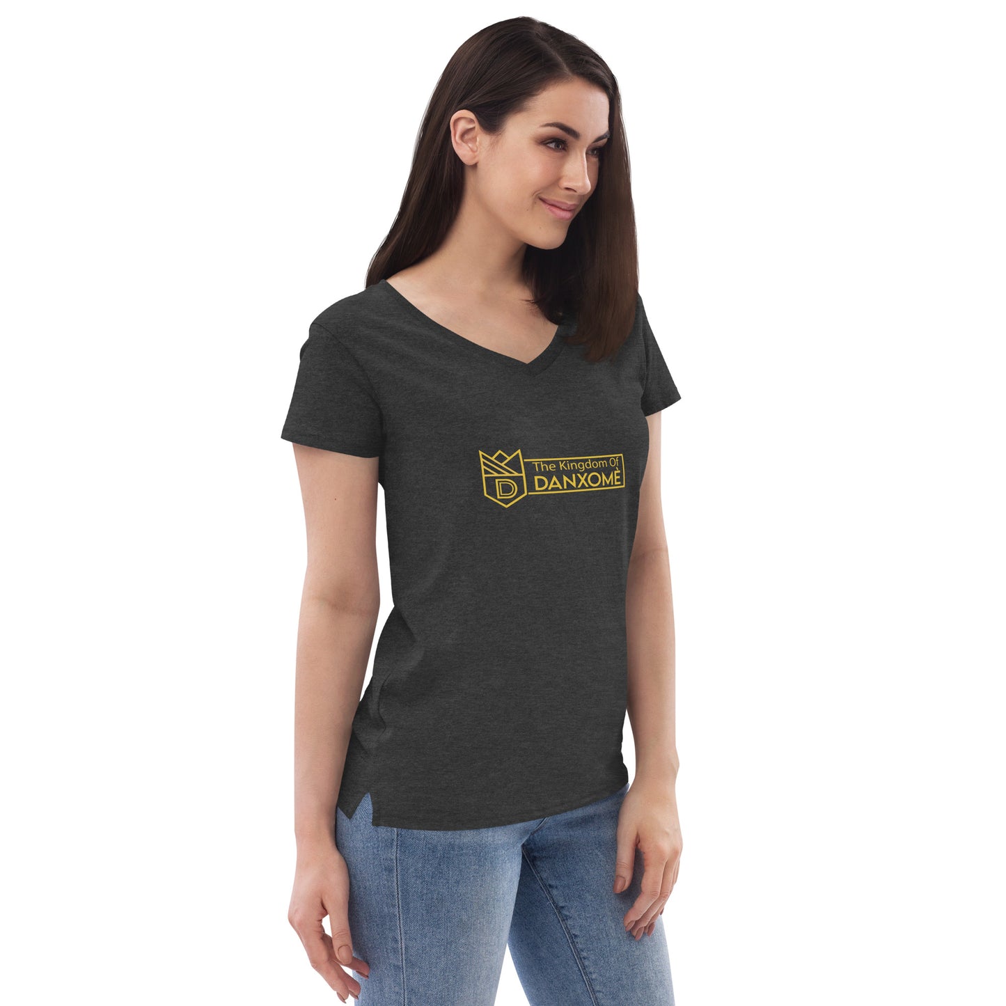 Women’s recycled v-neck t-shirt