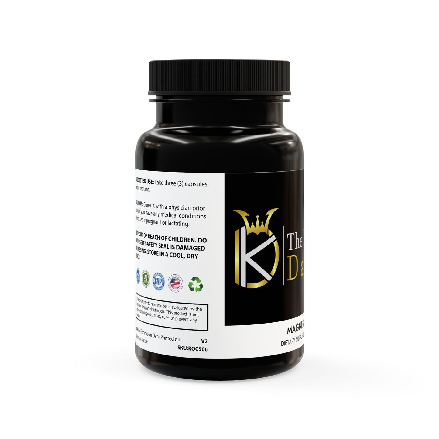 Magnesium Zinc Supplement (90 Capsules)