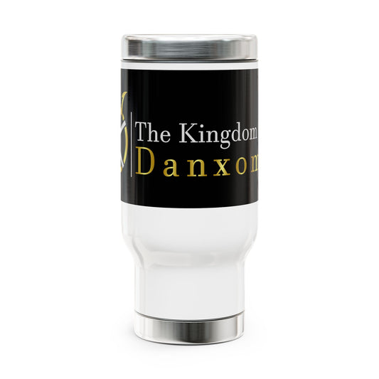 Stainless Steel Travel Mug with Handle, 14oz