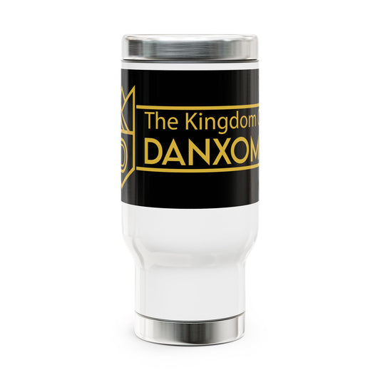 Stainless Steel Travel Mug with Handle, 14oz