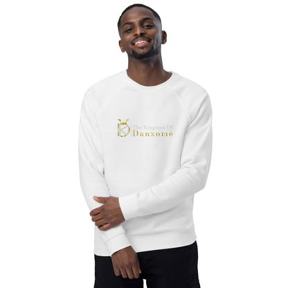 Unisex organic raglan sweatshirt